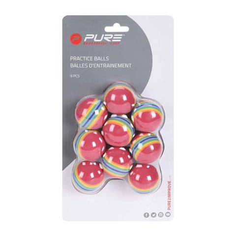 Pure Practice Balls Foam 9pcs